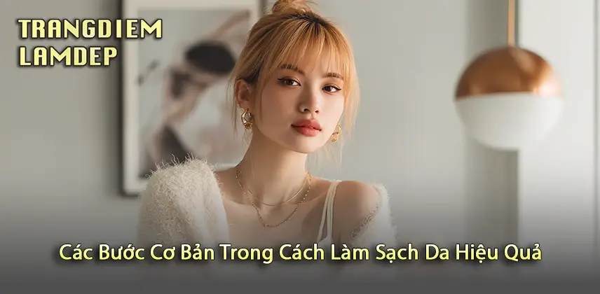 Cách Làm Sạch Da: Bí Quyết Giữ Làn Da Luôn Sạch Mịn Tăng cường sức sống cho làn da nhờ các bước làm sạch căn bản