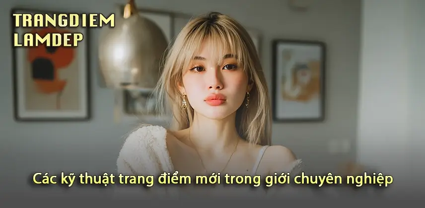 Kỹ thuật trang điểm mới Xu hướng đột phá trong nghề làm đẹp Sáng tạo phong cách trang điểm bằng những kỹ thuật mới mẻ