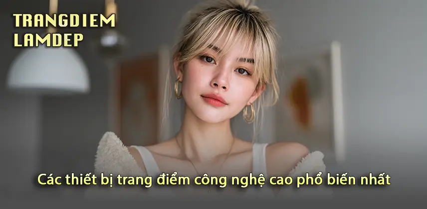 Công nghệ trang điểm Đột phá mới trong ngành làm đẹp Bật mí các thiết bị trang điểm công nghệ cao giúp bạn tự tin hơn