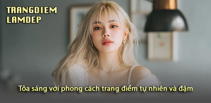 Thể hiện cá tính qua phong cách trang điểm tự nhiên và đậm