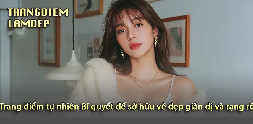 Tỏa sáng với vẻ đẹp giản dị trong trang điểm tự nhiên