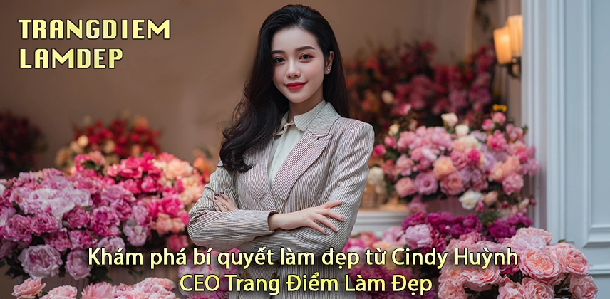 Sáng tạo phong cách làm đẹp cùng CEO Cindy Huỳnh